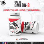 BullPharm Omega-3 Fish Oil Triple Strength 3X – 100 Softgels