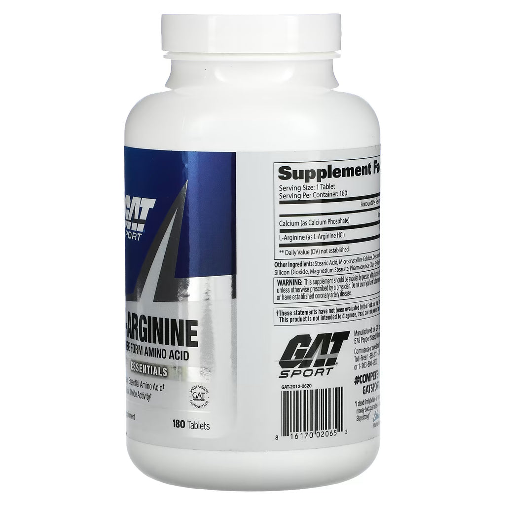 GAT Sports L-Arginine 180 Tablets