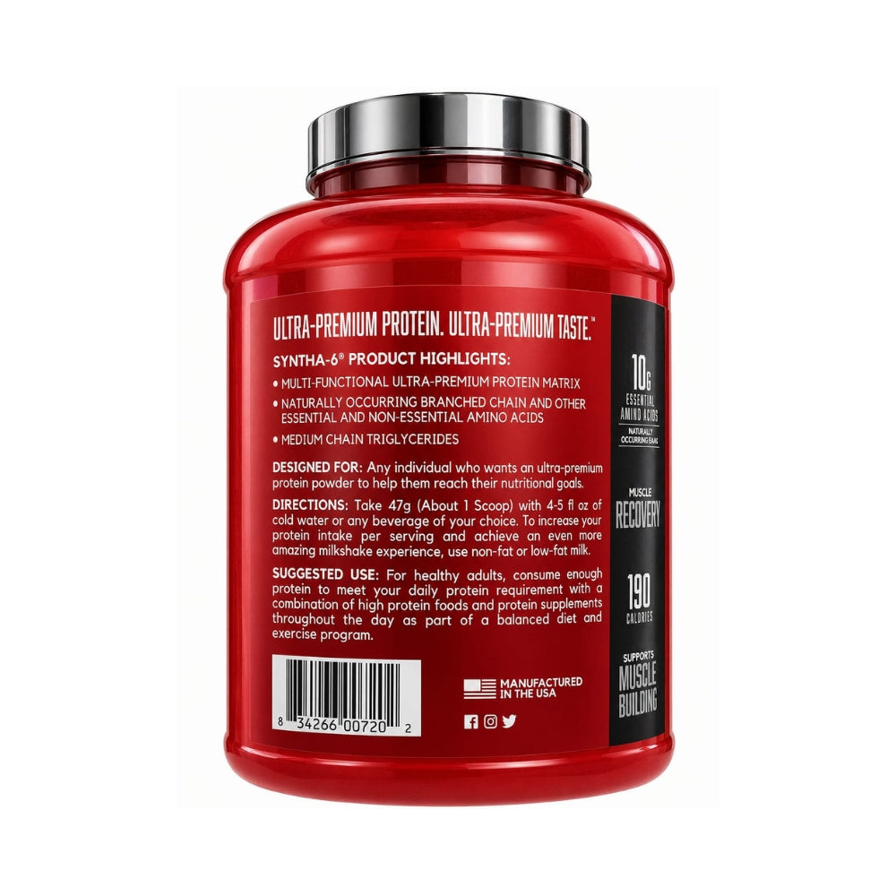 BSN Syntha 6 Protein Powder for Muscle Growth & Recovery