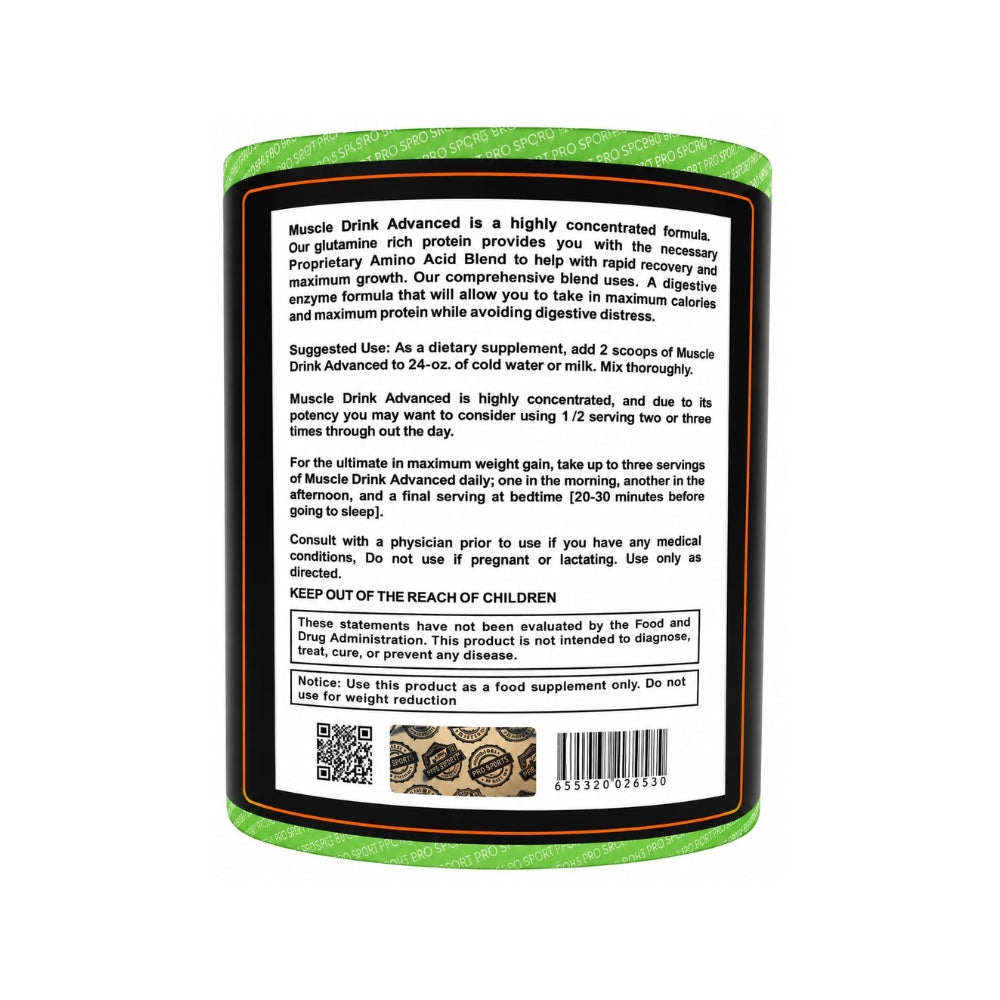 Muscle Drink Advance Gainer for Weight Gain & Muscle Growth