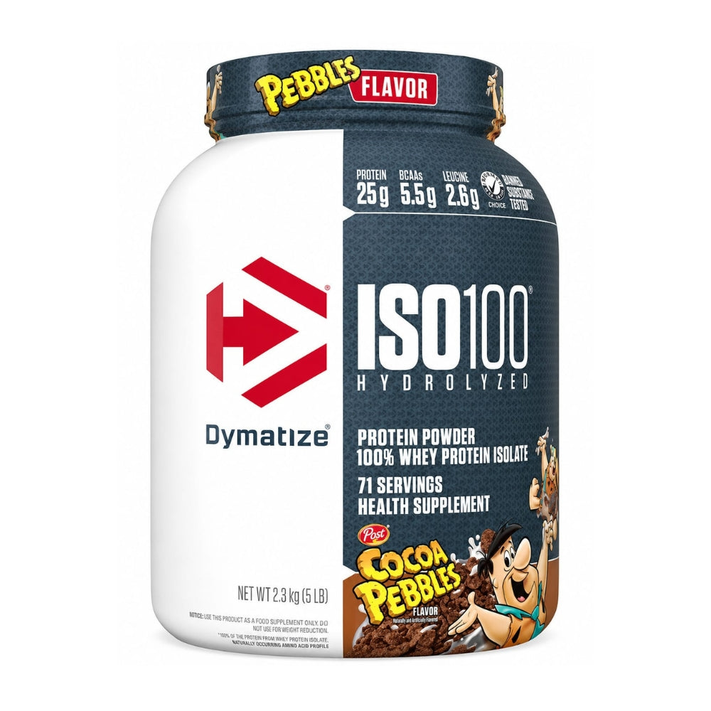 Dymatize ISO 100 Hydrolyzed – 100% Whey Protein Isolate – 2.26 Kg (5 Lb)