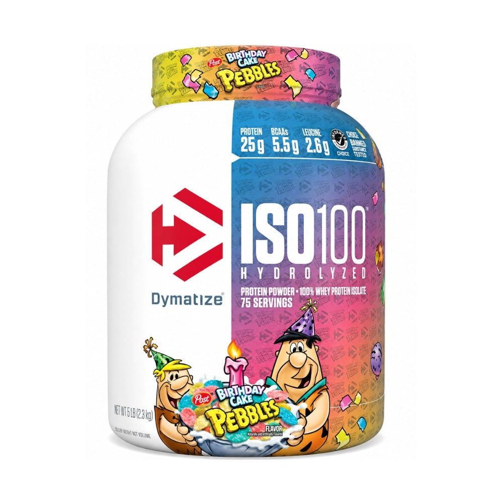Dymatize ISO 100 Hydrolyzed – 100% Whey Protein Isolate – 2.26 Kg (5 Lb)
