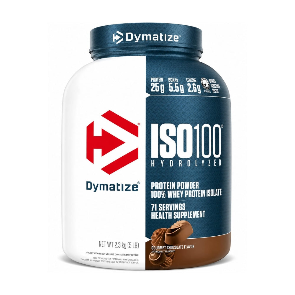 Dymatize ISO 100 Hydrolyzed – 100% Whey Protein Isolate – 2.26 Kg (5 Lb)