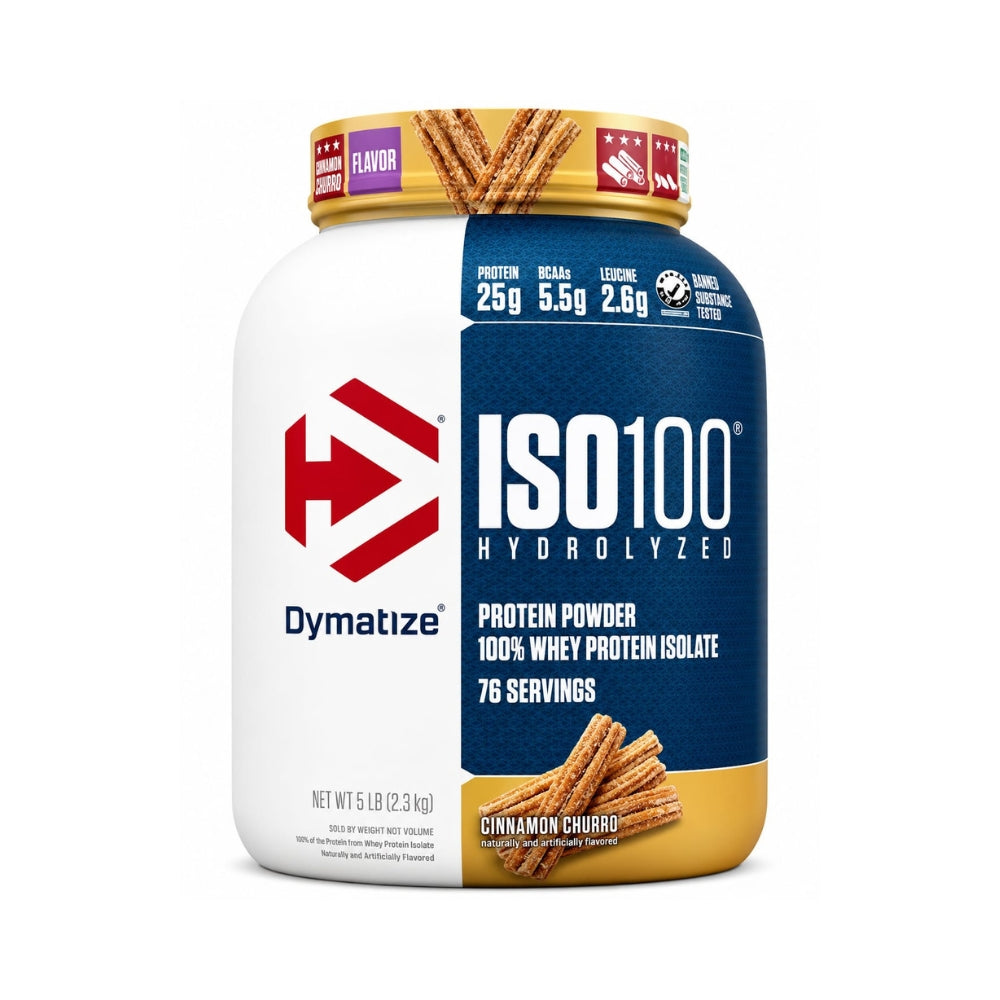 Dymatize ISO 100 Hydrolyzed – 100% Whey Protein Isolate – 2.26 Kg (5 Lb)