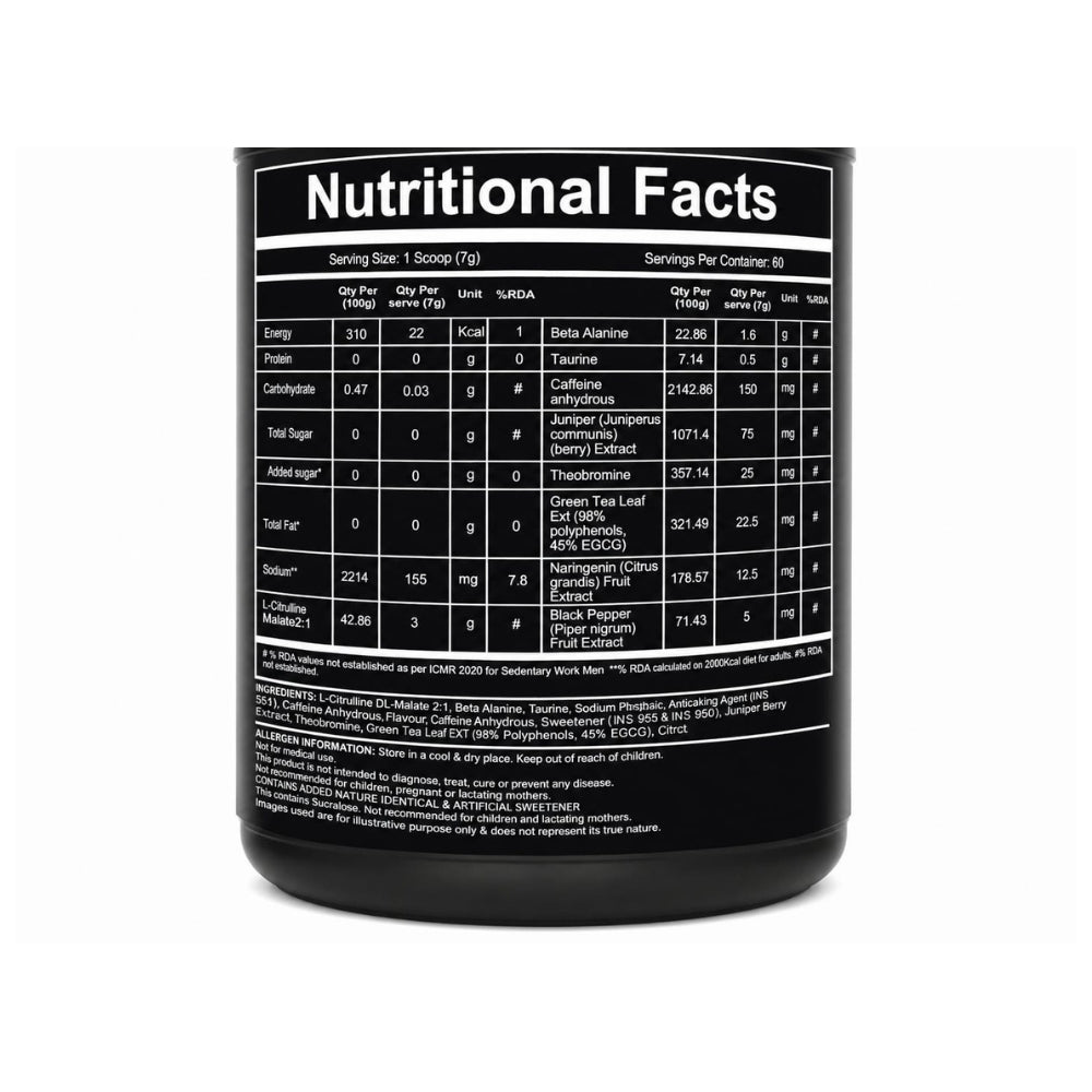 RedCon1 Total War Preworkout