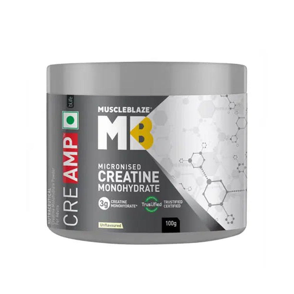 MuscleBlaze Creatine Cre AMP 320g | Trustified