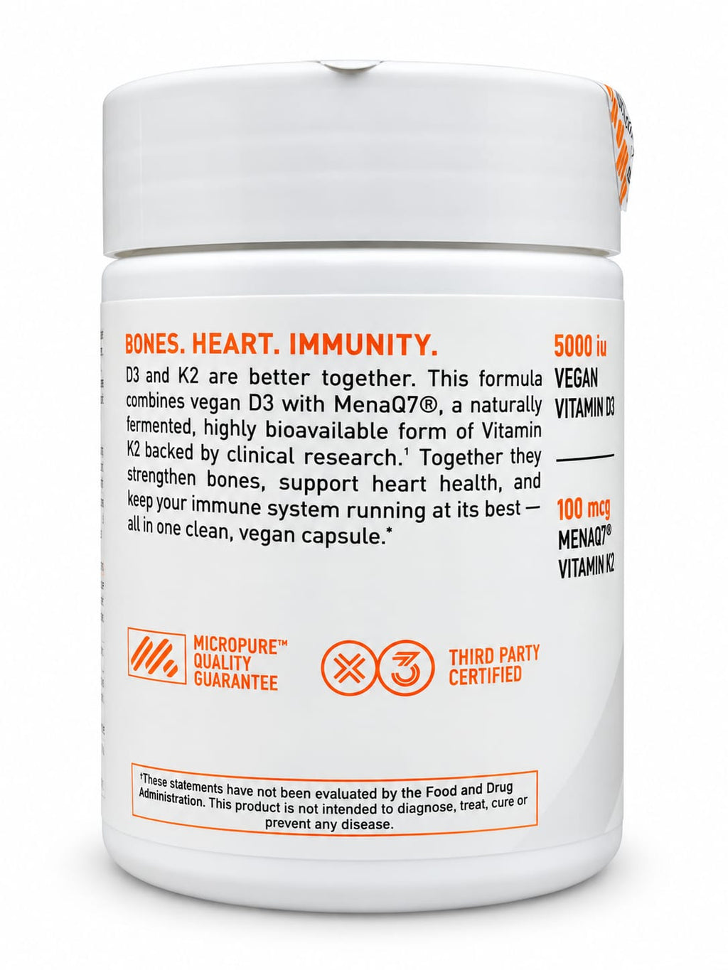 Vitamin D3 + K2 Kaged