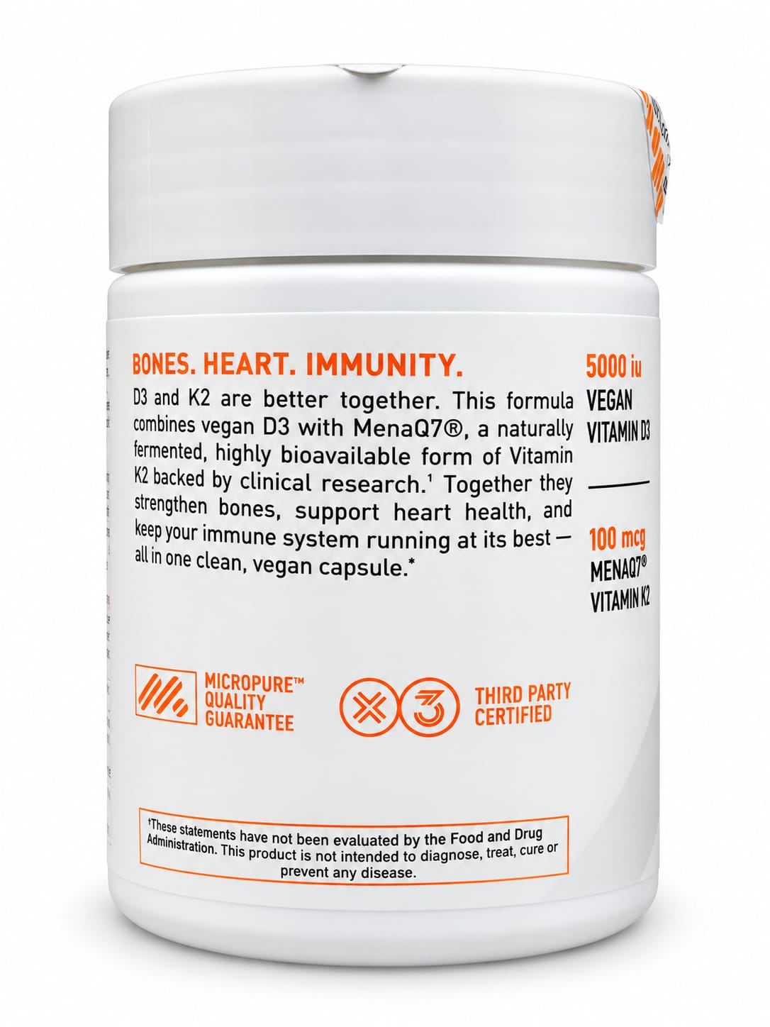 Vitamin D3 + K2 Kaged