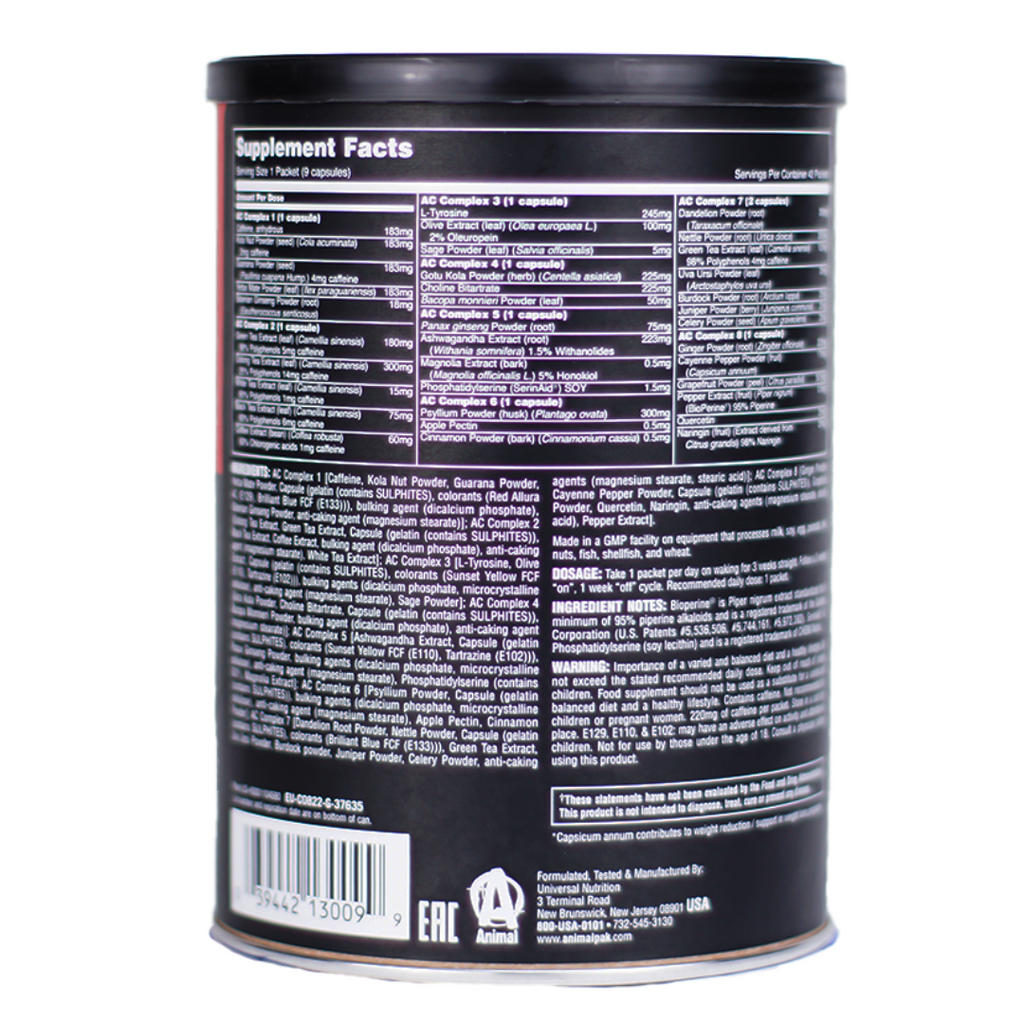 Animal Cuts Fat Burner for Weight Loss & Cutting