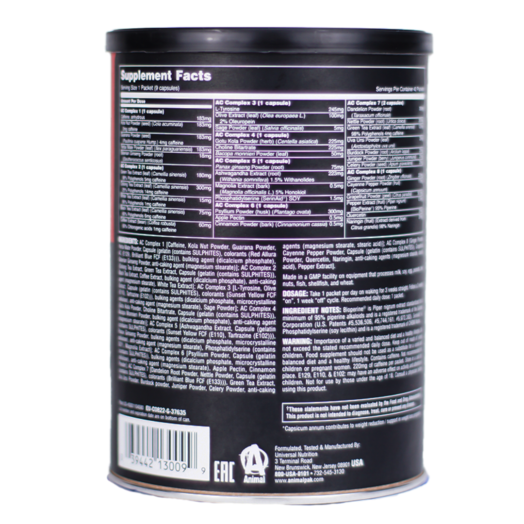 Animal Cuts Fat Burner for Weight Loss & Cutting