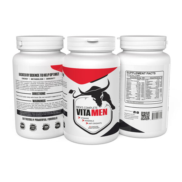 Bullpharm Complete Vitamin 100 Tablets
