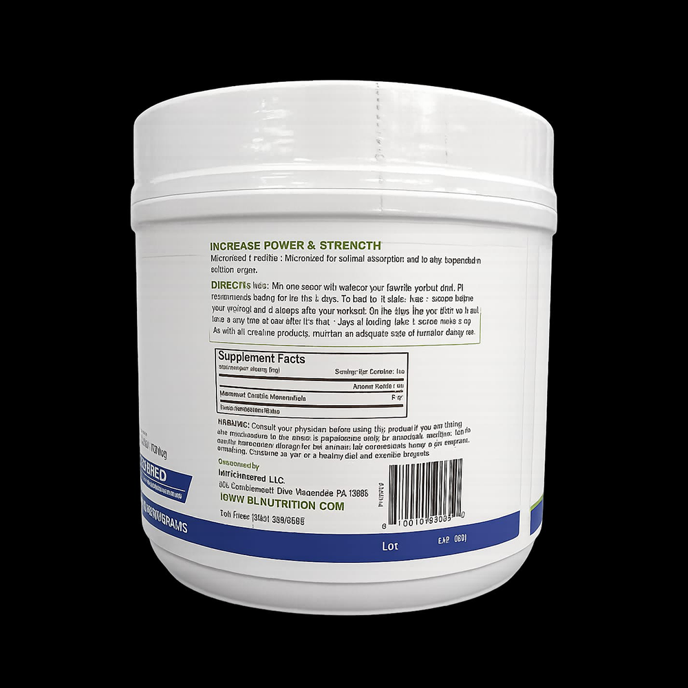 Micronized Creatine Monohydrate for Strength & Muscle