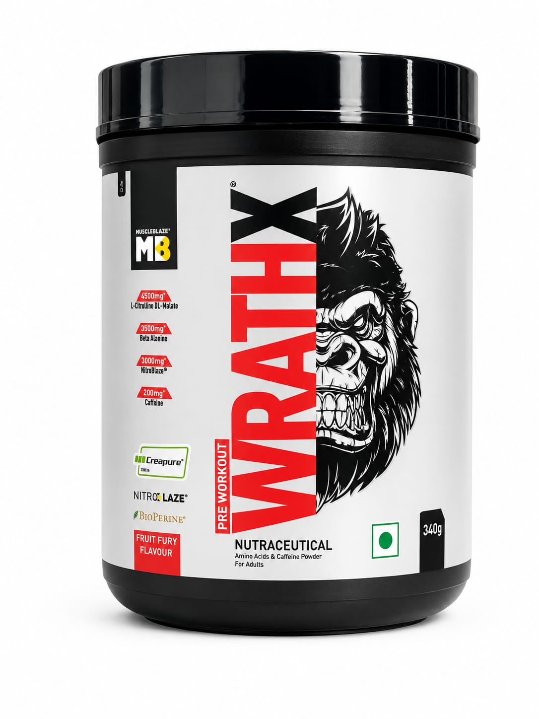 WrathX Pre Workout – Energy & Endurance Booster