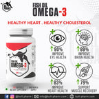 BullPharm Omega-3 Fish Oil Triple Strength 3X – 100 Softgels