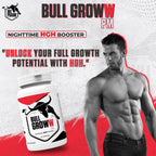 BullPharm Groww PM: Advanced HGH Support – 60 Capsules