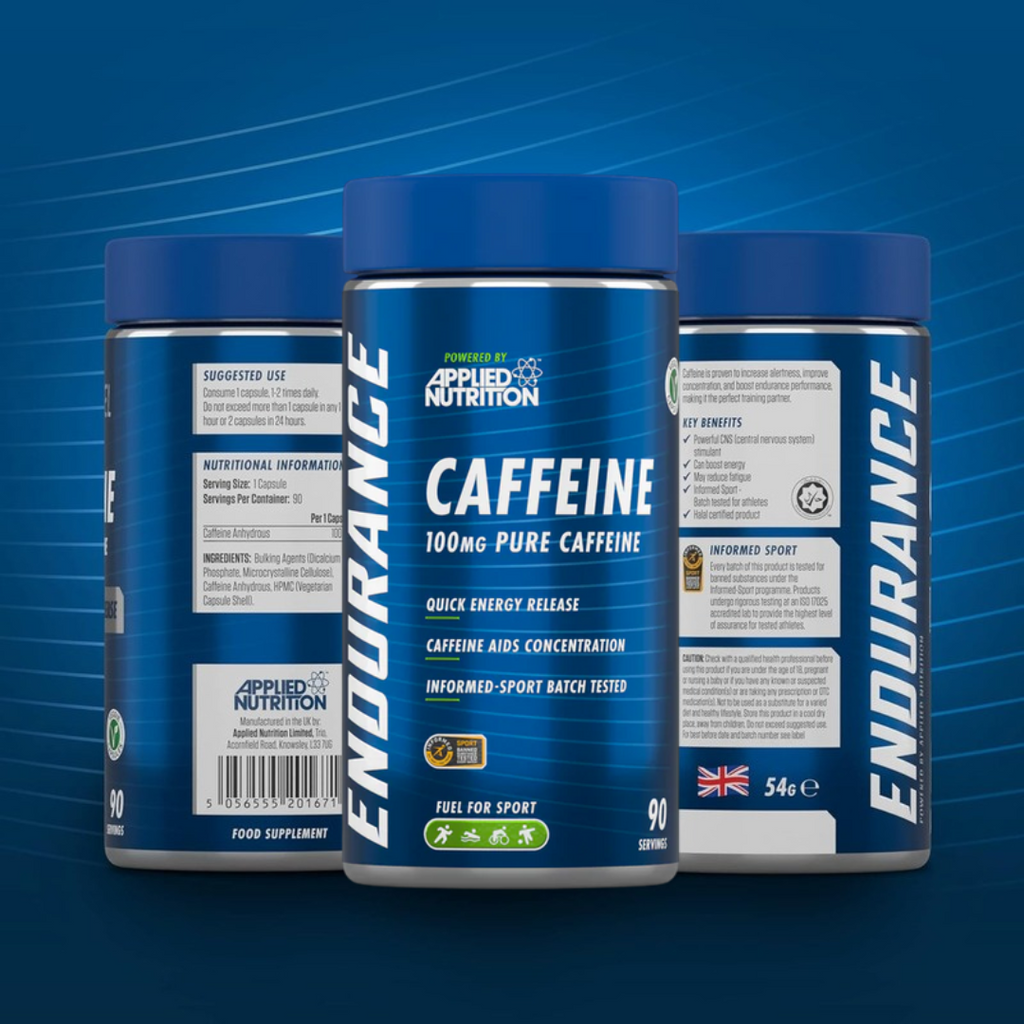 Caffeine Capsules for Energy & Focus Performance
