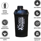 Sonu Nutrition Shaker Gym Bottle: Perfect Companion for Protein Shake