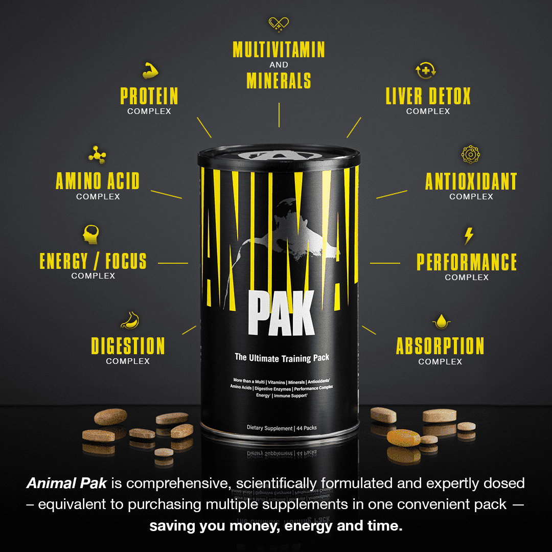 Universal Nutrition Animal Pak – 44 Packs