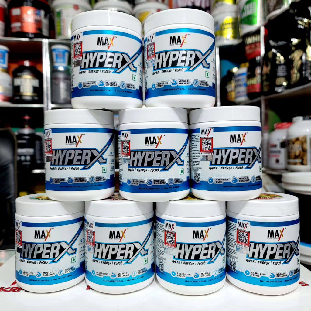 Max Sports Nutrition  Hyper X Pre Workout- 30 servings