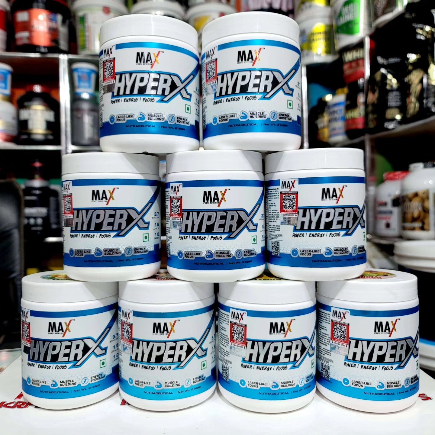Max Sports Nutrition  Hyper X Pre Workout- 30 servings