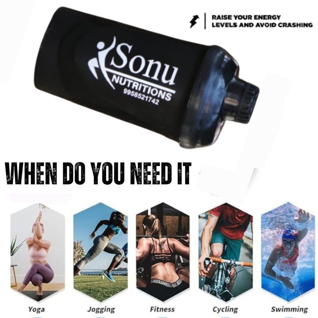 Sonu Nutrition Shaker Gym Bottle: Perfect Companion for Protein Shake