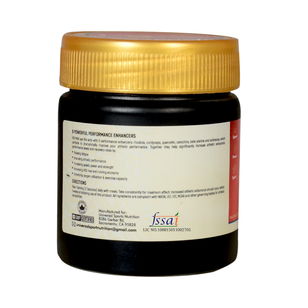 VO2 Max Supplement for Endurance & Performance