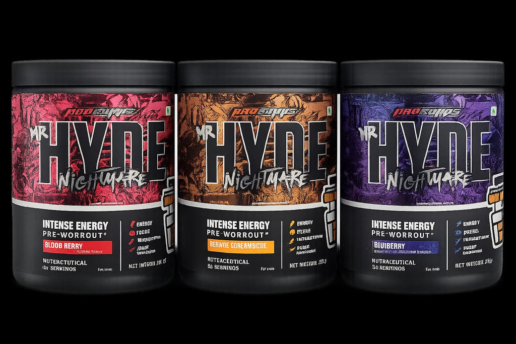 Hyde Nightmare Intense Pre-Workout for Muscle strength.