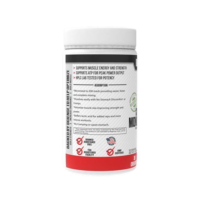 Micronized Creatine Monohydrate Powder for Strength.