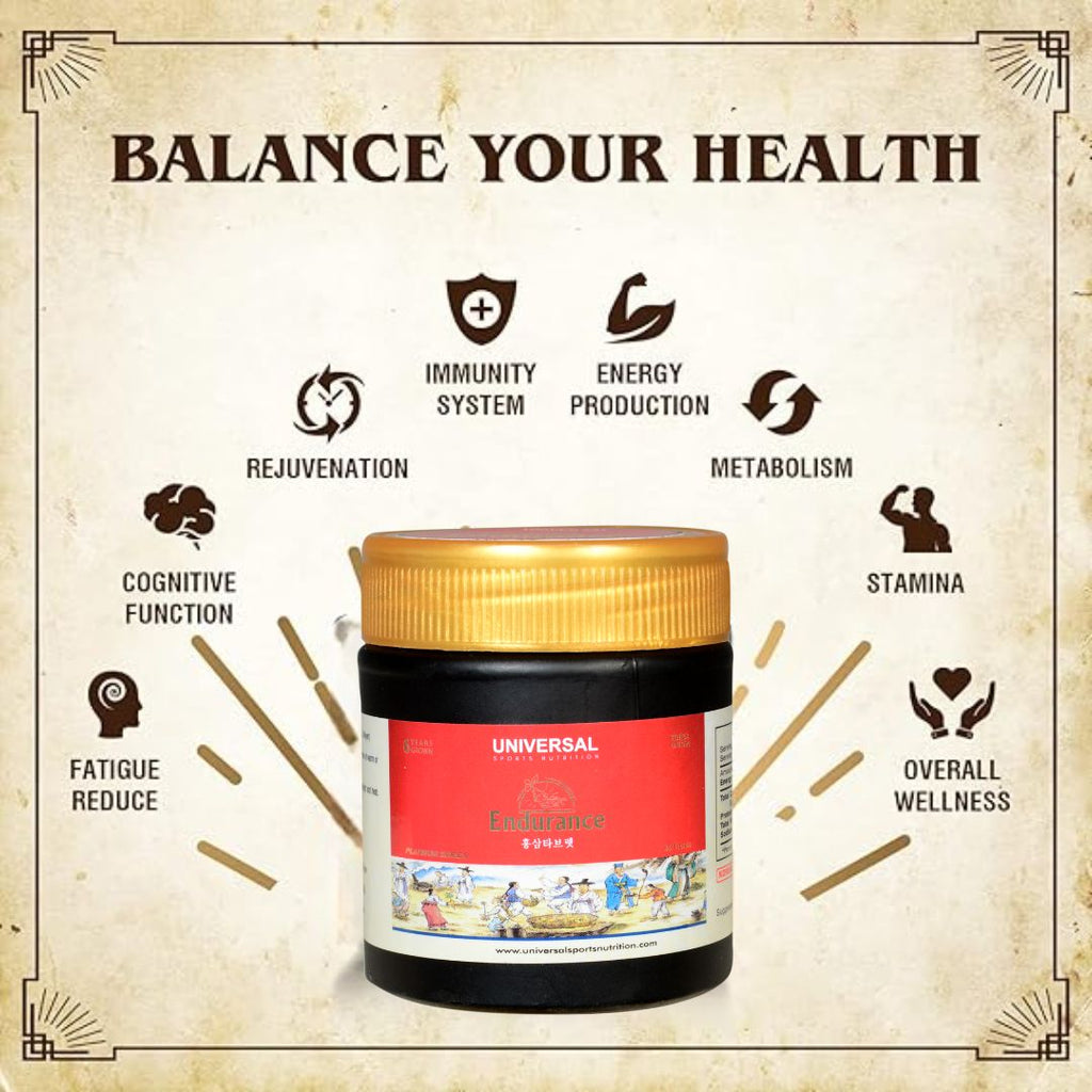 Korean Red Ginseng Endurance Capsules – Energy & Immunity