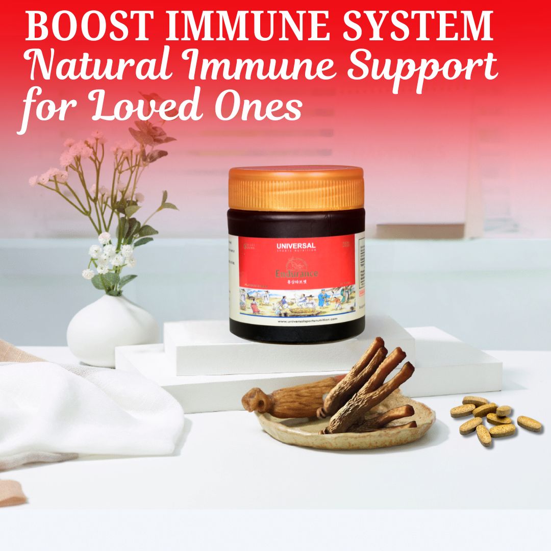 Korean Red Ginseng Endurance Capsules – Energy & Immunity