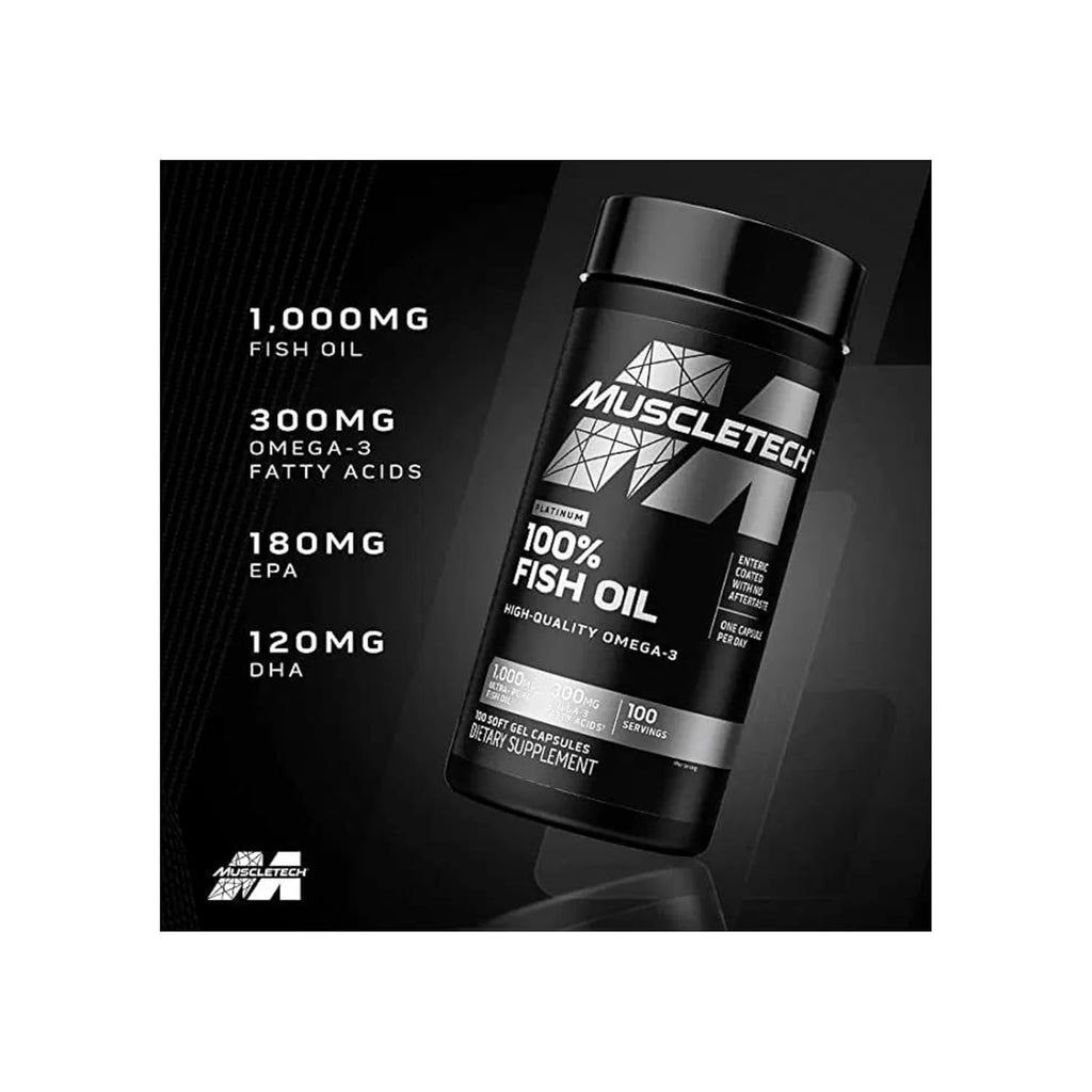 Muscletech™ Platinum 100% Omega 100 Fish Oil