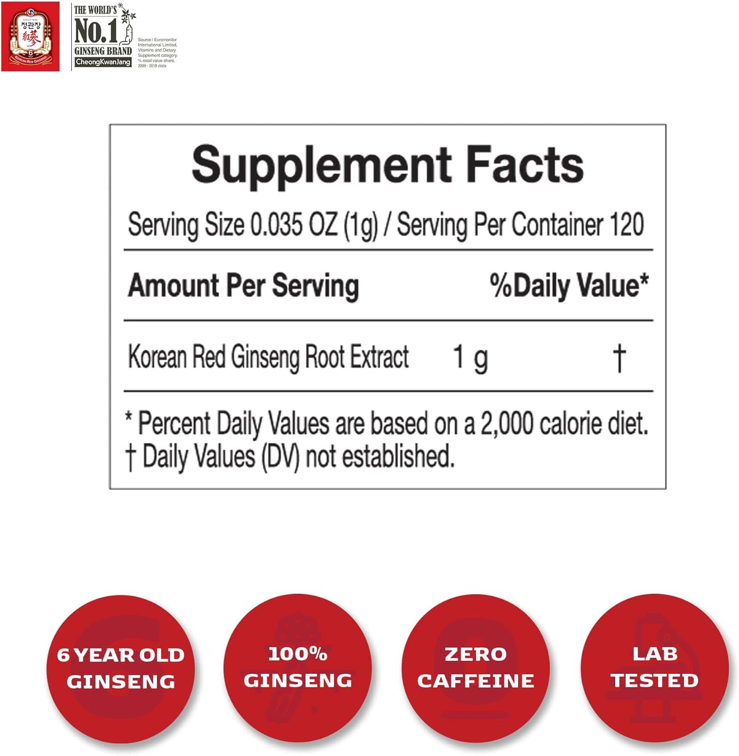 Korean Red Ginseng Extract Gel 120g for Energy