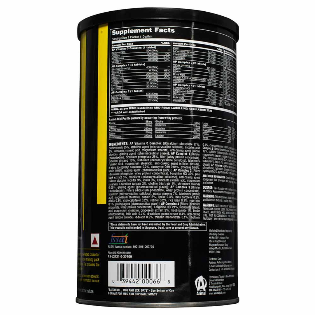 Universal Nutrition Animal Pak – 44 Packs
