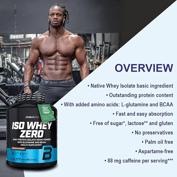 Biotech USA ISO Whey Zero Protein - 5LB