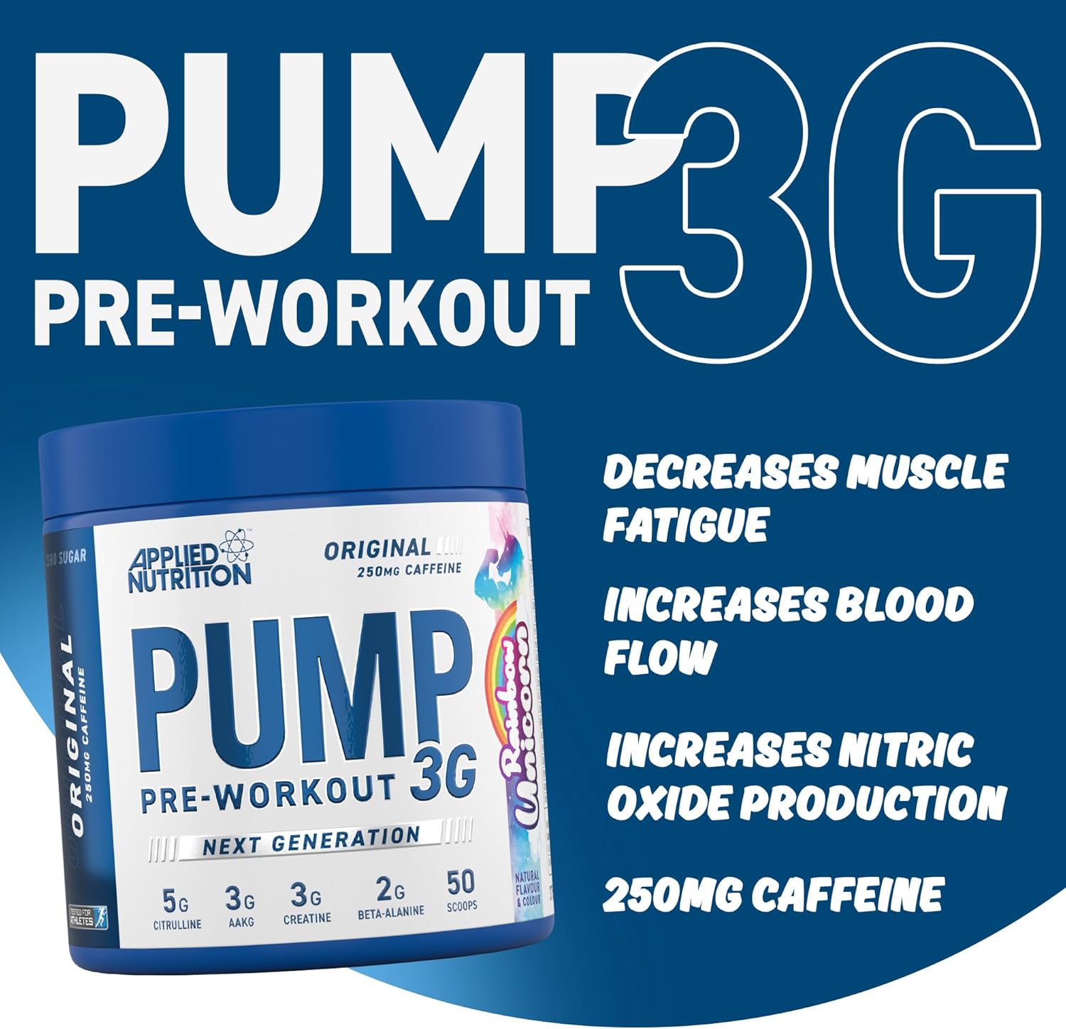 Applied Nutrition Pump 3g Pre Workout 375g
