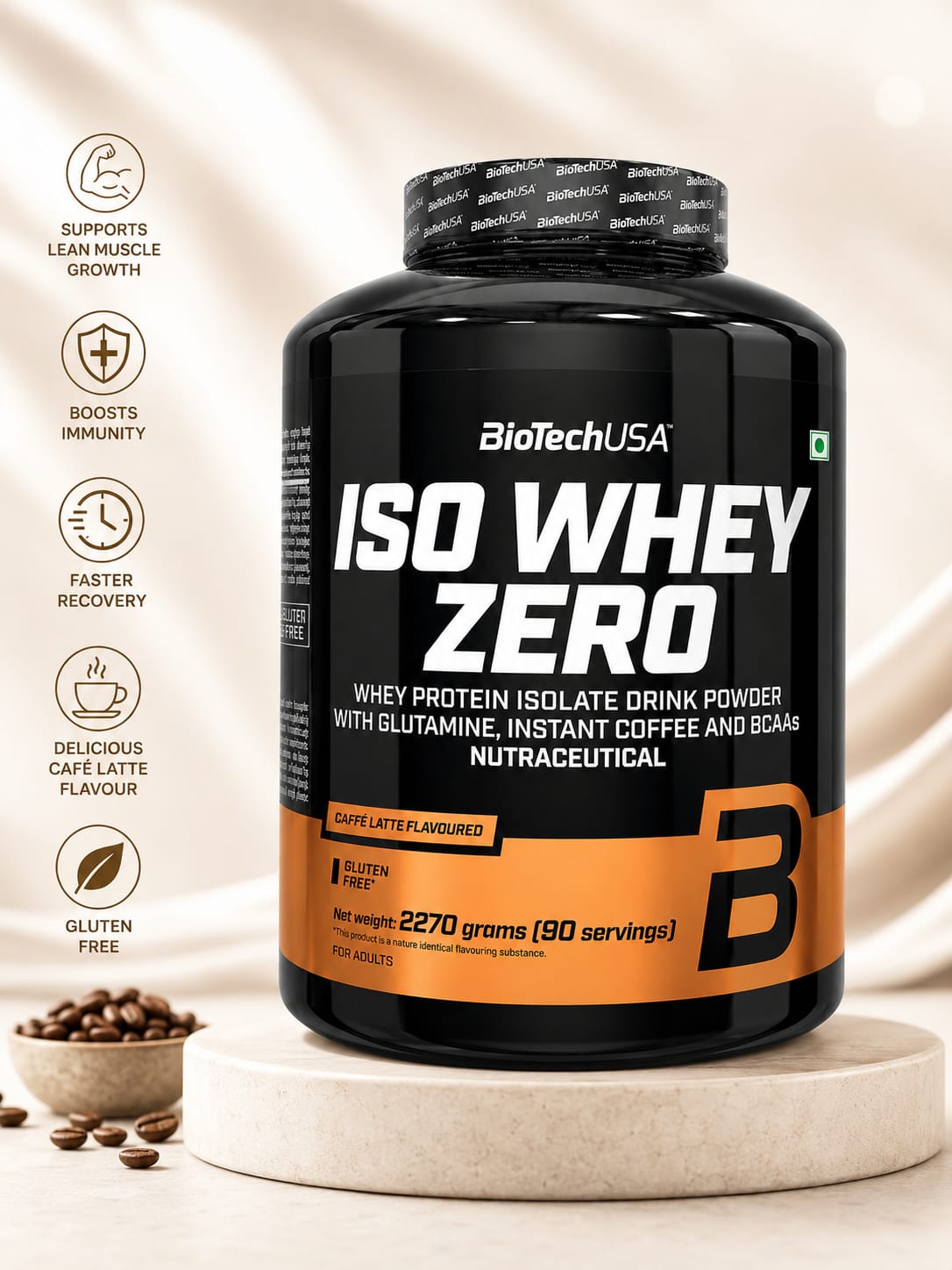 Biotech USA ISO Whey Zero Protein - 5LB