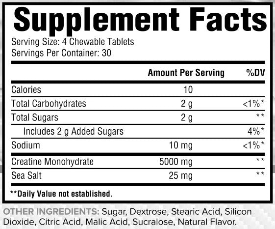 Creatine Chews CORE Nutritionals®