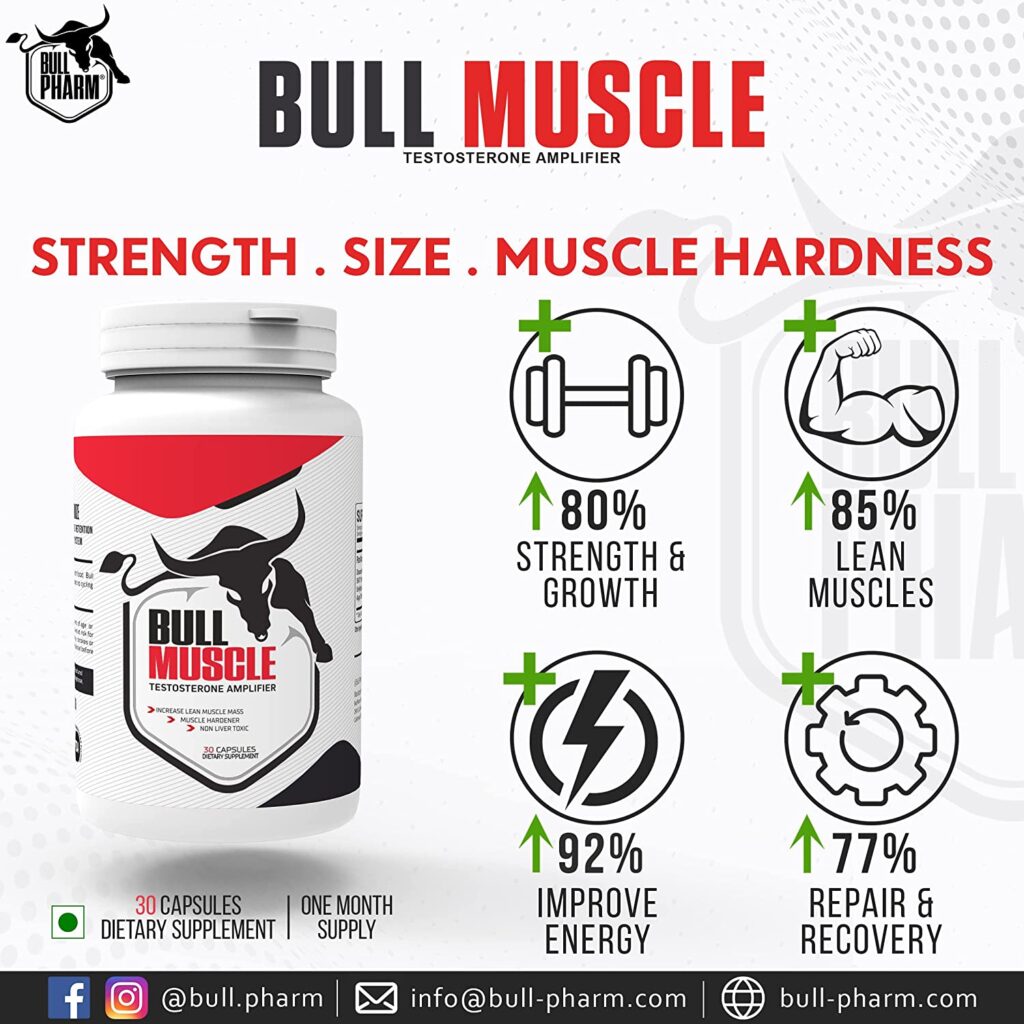 Bull Muscle Testosterone Amplifier for Lean Muscle Growth