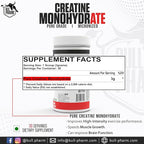 Micronized Creatine Monohydrate Powder for Strength.