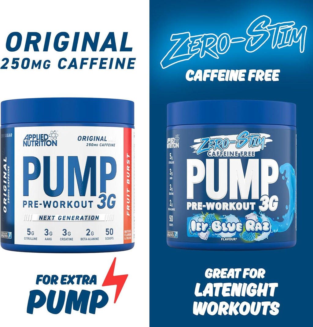 Applied Nutrition Pump 3g Pre Workout 375g