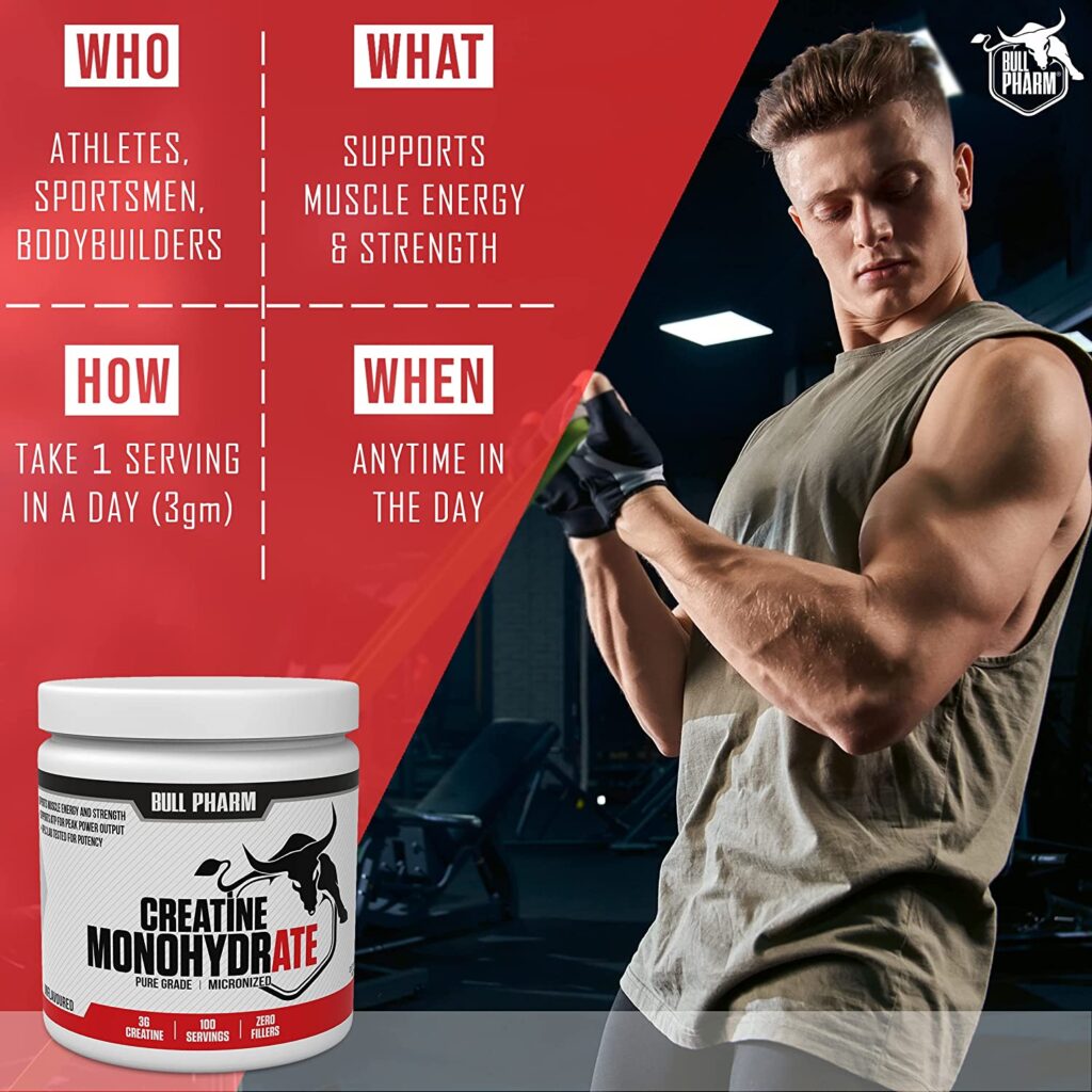 Micronized Creatine Monohydrate Powder for Strength.