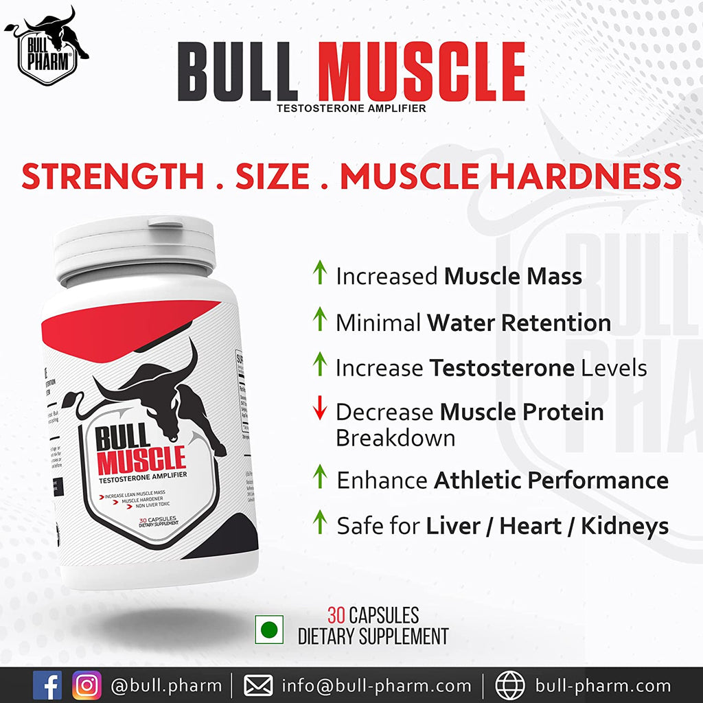 Bull Muscle Testosterone Amplifier for Lean Muscle Growth