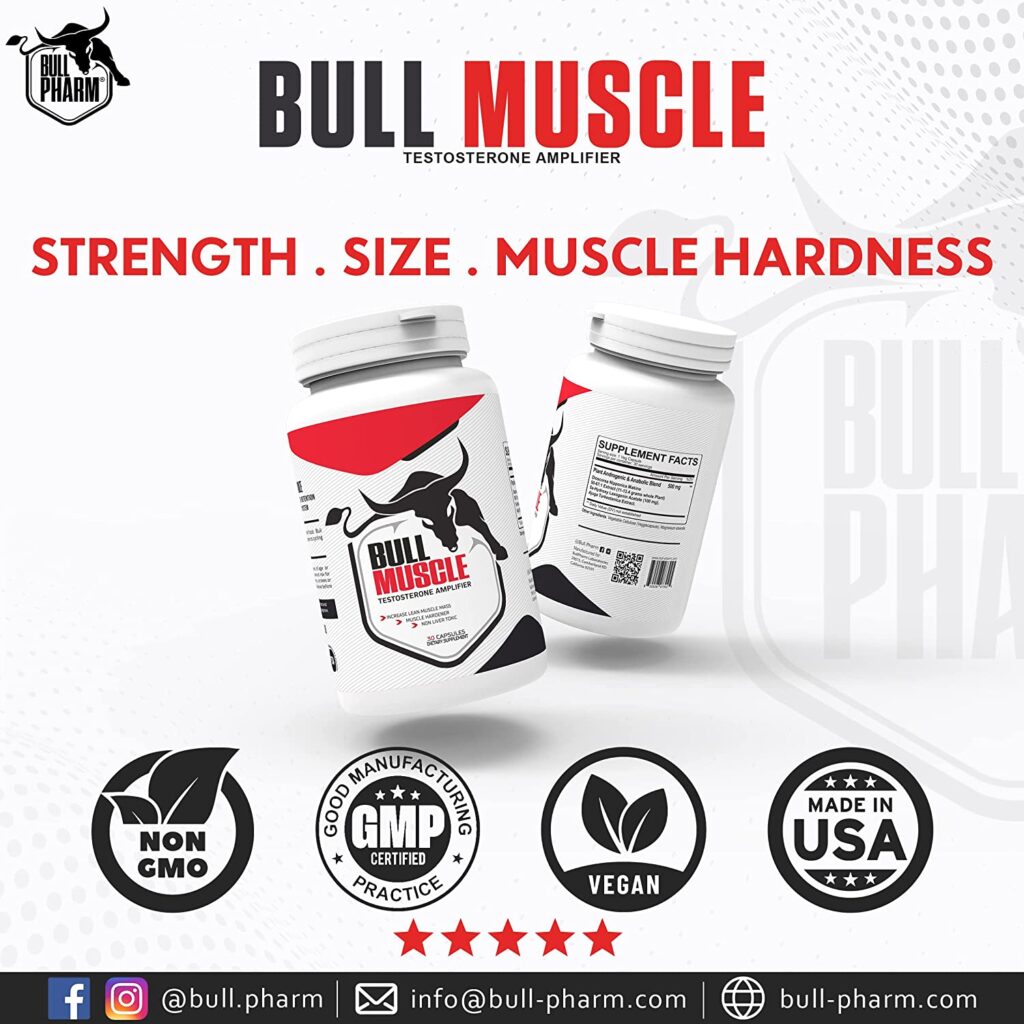Bull Muscle Testosterone Amplifier for Lean Muscle Growth