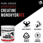 Micronized Creatine Monohydrate Powder for Strength.