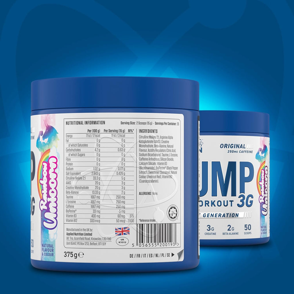 Applied Nutrition Pump 3g Pre Workout 375g