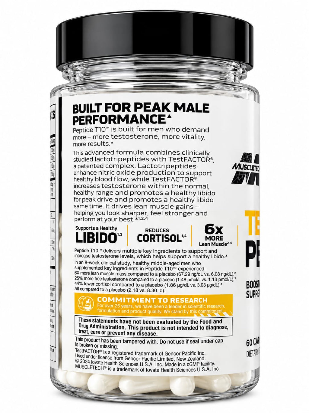 MuscleTech™ - Test Peptide T10 - 28 Servings