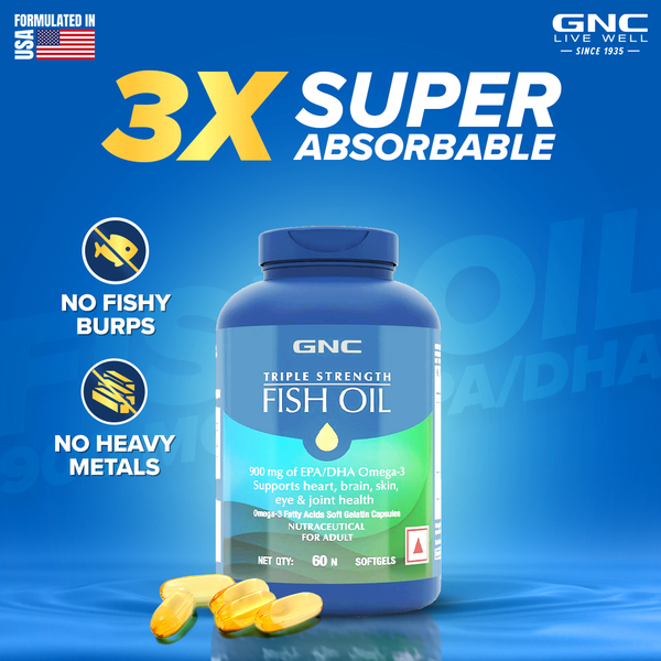 GNC Triple Strength Fish Oil