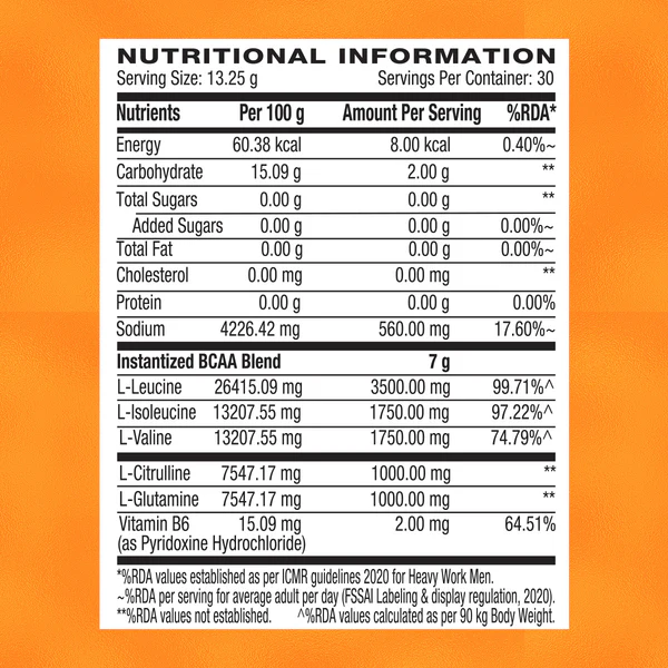 GNC AMP Gold Series BCAA Advanced 30 Servings