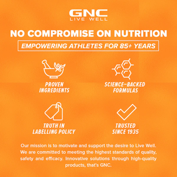 GNC AMP Gold Series BCAA Advanced 30 Servings