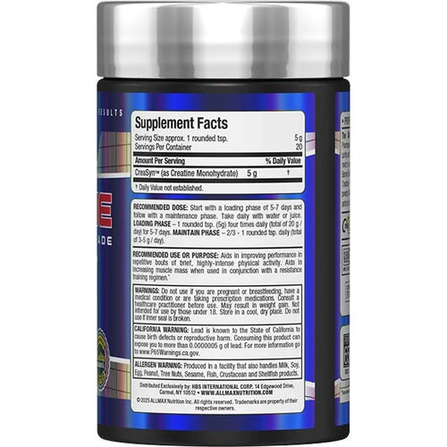 Allmax Creatine Monohydrate – Increase Strength & Muscle